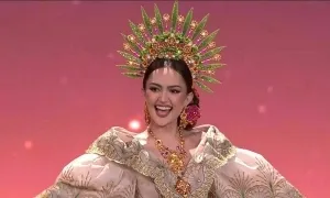 Trang phục dân tộc đa sắc màu của thí sinh Miss Universe
